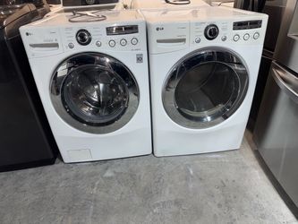 LG Washer and gas dryer working 3 Month Warranty we Deliver
