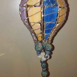 Copper, Bead, And Glass Balloon 
