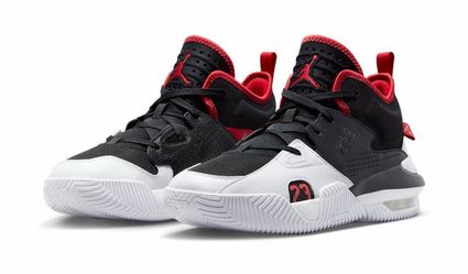 Jordan stay loyal 2 black/red size 10