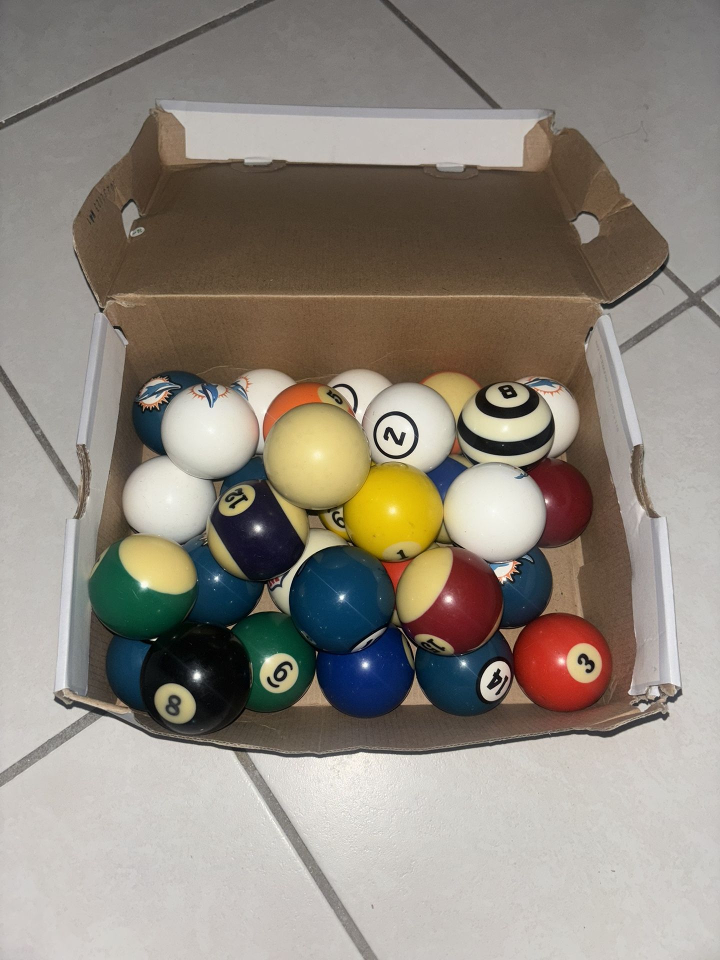 Pool Table Balls
