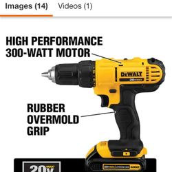 20V MAX Cordless 1/2 in. Drill/Driver,