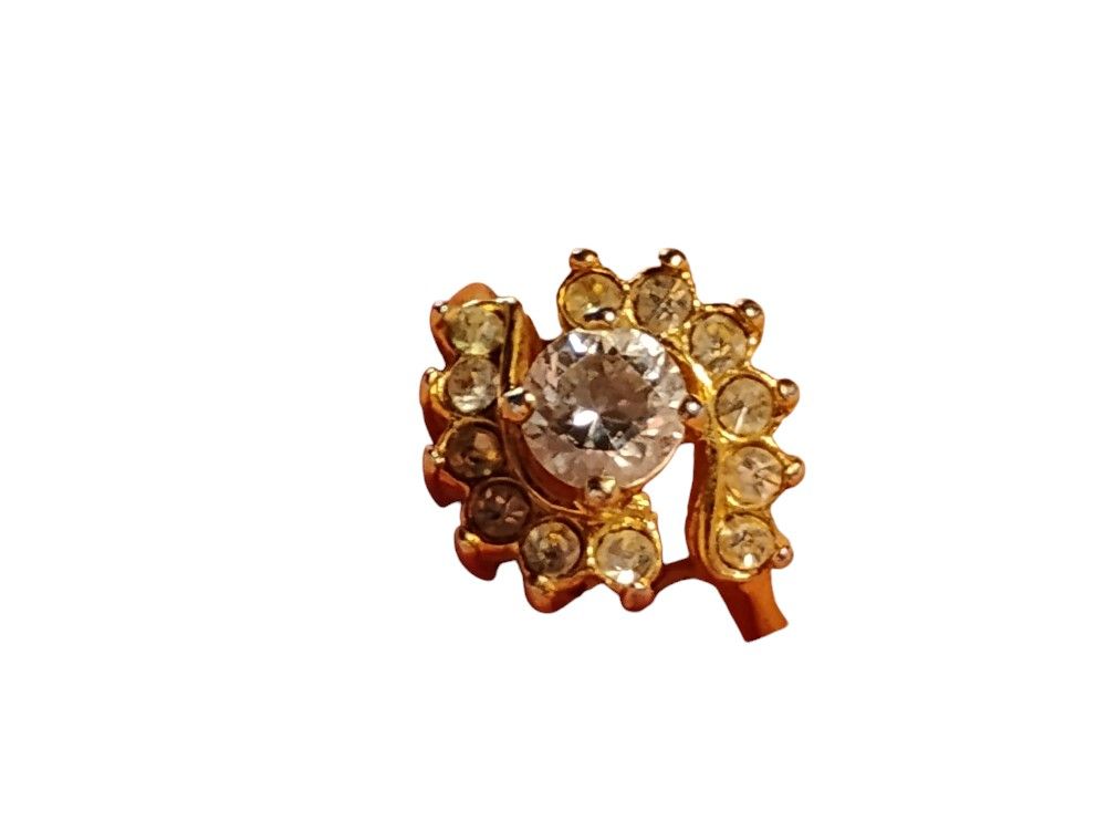 Vintage cZ Cluster Ring