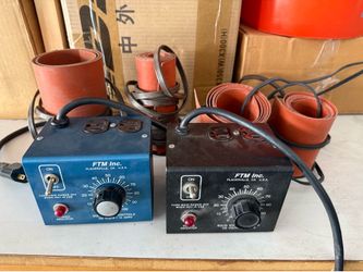 FTM Silicone Heating Blankets & Controllers – Acrylic Plastic Bending Equipment