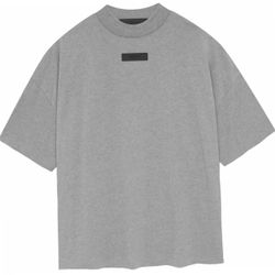 (#1204) Fear of God Essentials S/S Tee Dark Heather Oatmeal (Size - Medium)