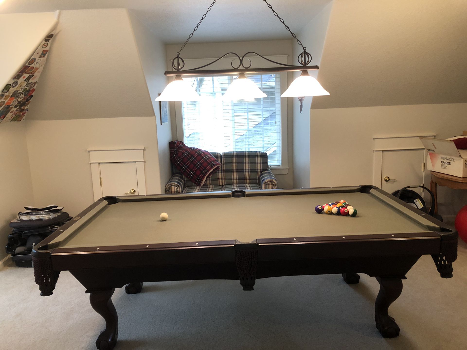 Golden West 8’ Pool Table