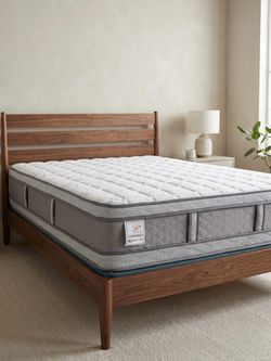 Queen size double pillow top bamboo brand new