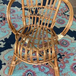 Child’s Rattan Chair