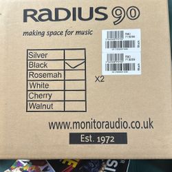 Radius Desk Speakers. 