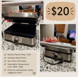 Panini press $20
