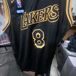 Kobe Bryant 8/24 NBA Lakers Mamba Jersey Size 50