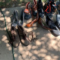 Multiple Shoes all different sizes