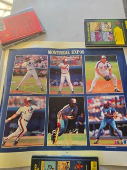 1989 Montreal expos Poster 24x20