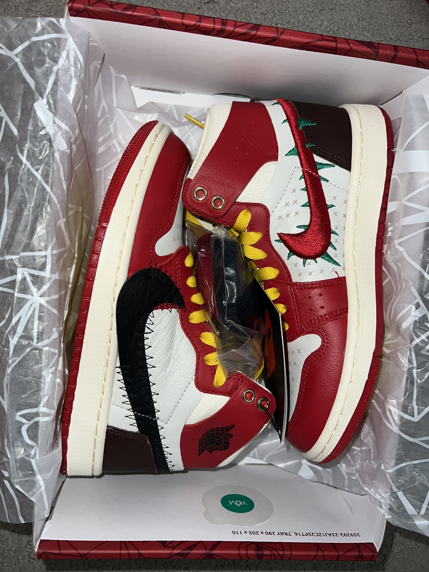 Teyana Taylor Jordan 1 - A Rose From Harlem $165