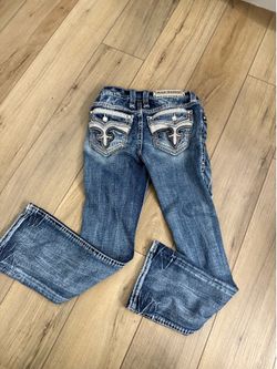 Women mid rise rock revival size 26 - 30 inseam