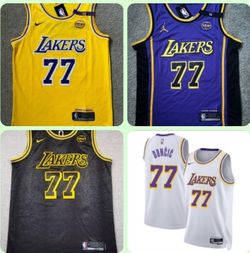 LUKA LAKERS BASKETBALL JERSEY $50. CASH PLEASE