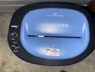 Royal 1216x Crosscut Paper Shredder