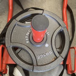 Training Sled With 25lbs And 10lbs Weights Included.