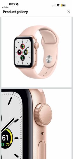 Pink sand Apple Watch SE