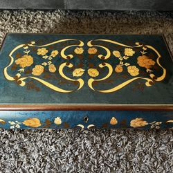 Vintage Music Jewelry Box 