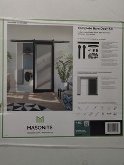 Complete Bar door Kit (Masonite Black)