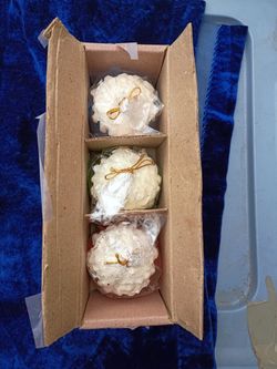 Candles, Red, Blue, Green 