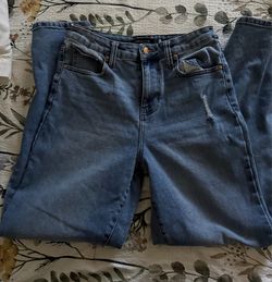 BCBGeneration Light Wash Relaxed Jeans