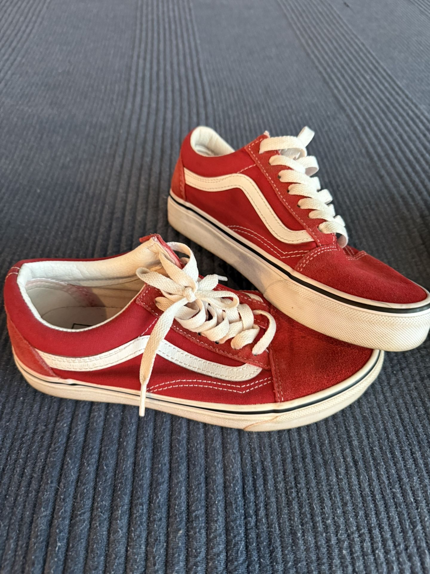 Red Vans 