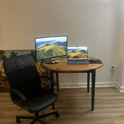 FREE DINING TABLE AND DESK CHAIR