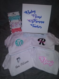 Personalized Baby Onesies