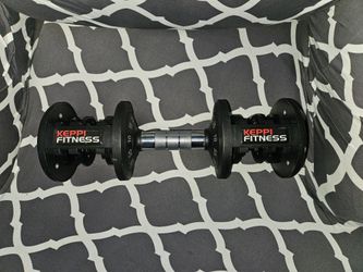 Adjustable dumbbell