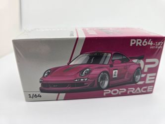 Pop Race Pink 997 RWB Porsche diecast
