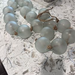 Pottery Barn Glass Balls On A Rope