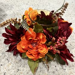 Floral Candle Holder