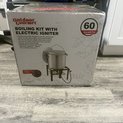 Outdoor gourmet Boiling Kit With Electric Igniter 