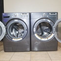 LG WASHER AND ELECTRIC DRYER LARGE CAPACITY FREE DELIVER AND INSTALLATION 6 MONTH WARRANTY ...