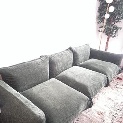 Green couch