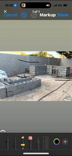 Masonry Block Wall / Stucco 