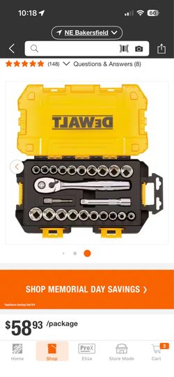 Dewalt tool set