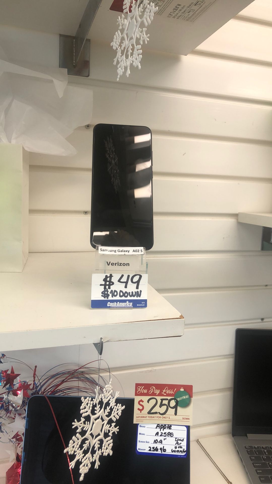 Locked Galaxy AO2 S (Verizon)