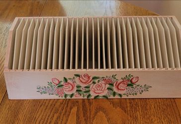 Painted Rose monthly bill organizer