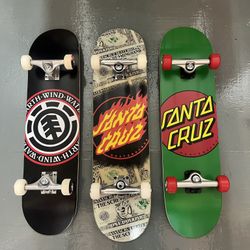 Skateboards Wheels Bearings Decks 