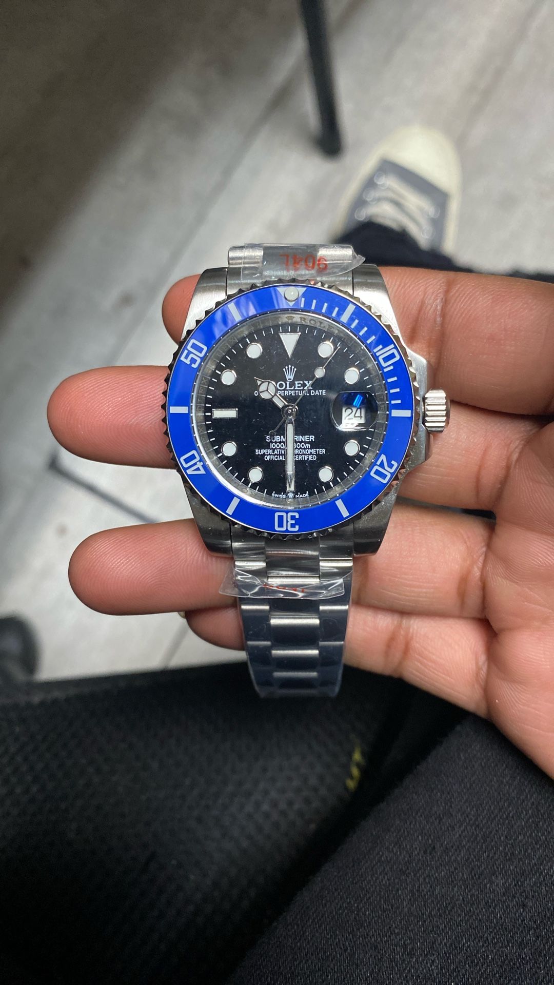 40MM Automatic Steel Band 
