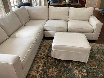 Pottery barn 2024 pearce ottoman