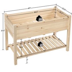 Wood Planter Box 