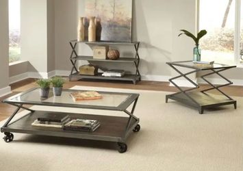 2 Piece Coffee Table and End Table