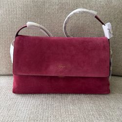 Coach Chelsea Fuchsia suede