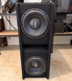 Skar Audio SDR-2X12D4 Dual 12" Loaded Ported Subwoofer Enclosure 1200W RMS