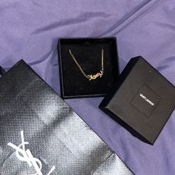 YSL BRACELET $90 ; ORG. PRICE $370  ( Saint Laurent ) 