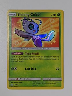 Pokémon TCG Shining Celebi - SM79 SM Black Star Promo SM79 Promo