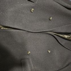 Heavy Wool Long Coat